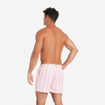 Sustainable Men's Swimsuit - Varigotti Pink