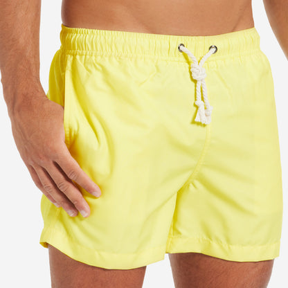 Sustainable Men's Swimsuit - Cinque Terre Yellow