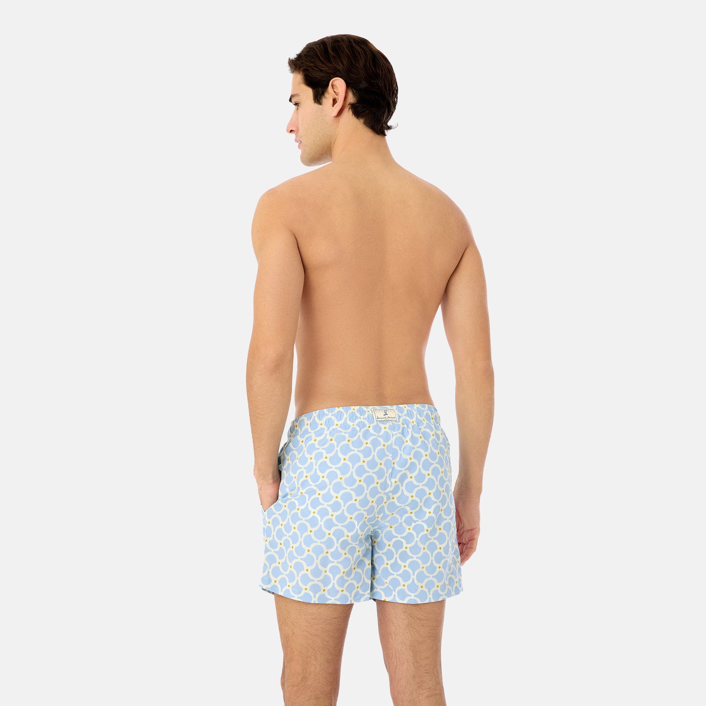 Nora Men's Boxer Shorts, Light Blue