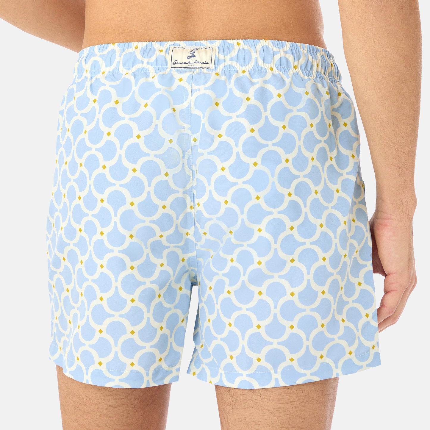 Nora Men's Boxer Shorts, Light Blue