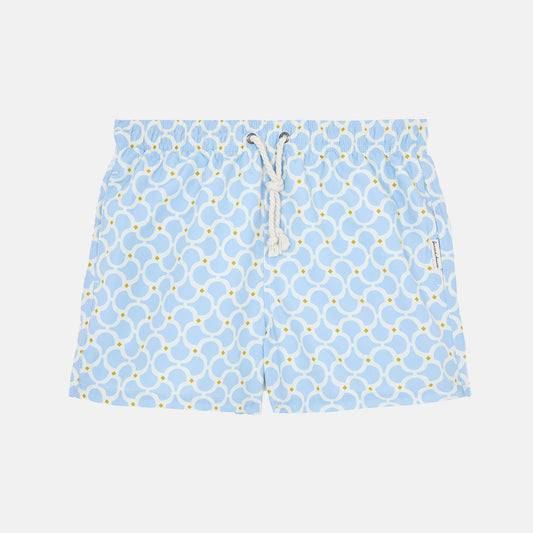 Nora Men's Boxer Shorts, Light Blue