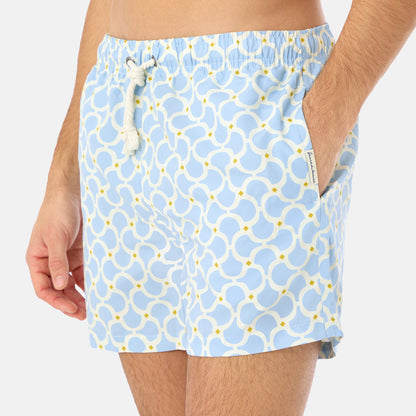 Nora Men's Boxer Shorts, Light Blue