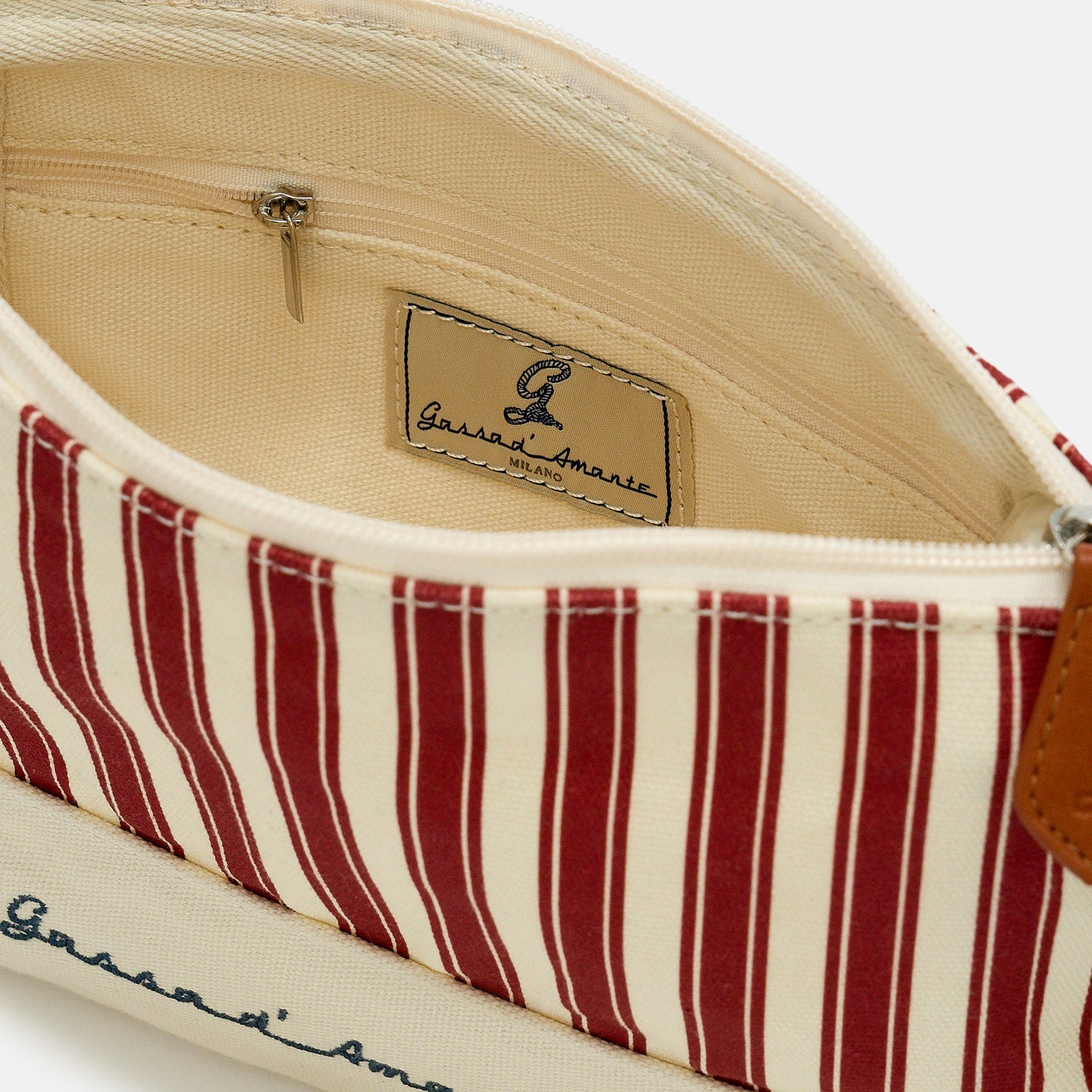 Pochette Alassio Rosso