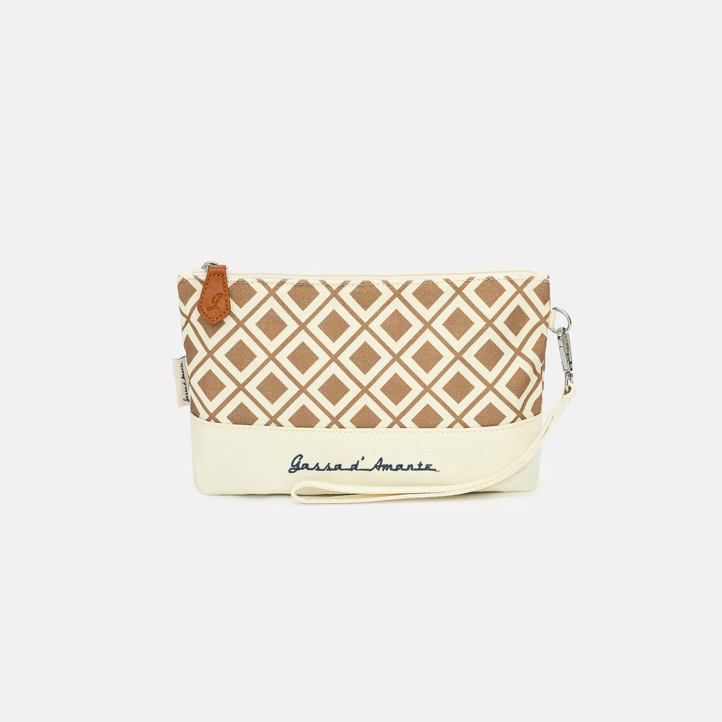 Vieste Sand Clutch Bag
