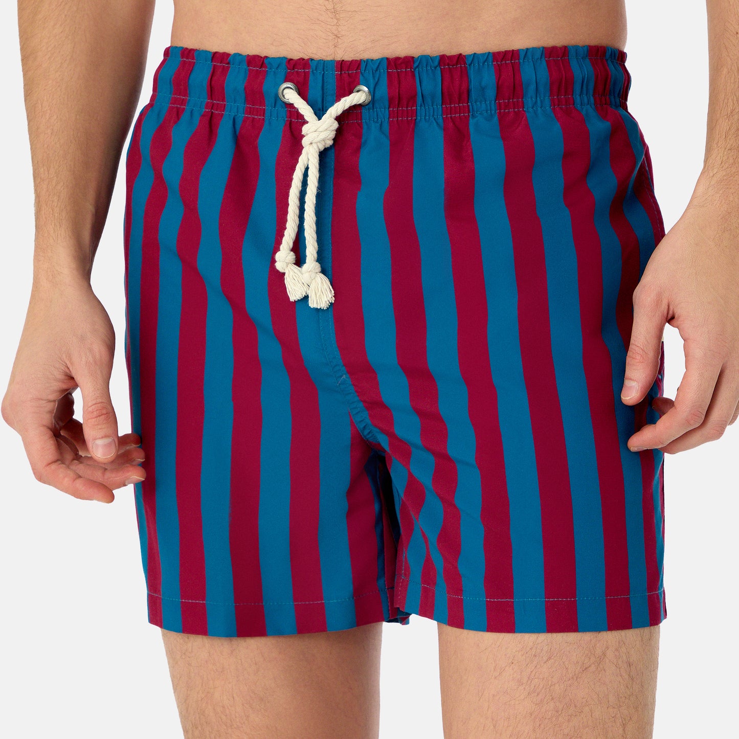 Polignano Men's Boxer Shorts Red-Blue