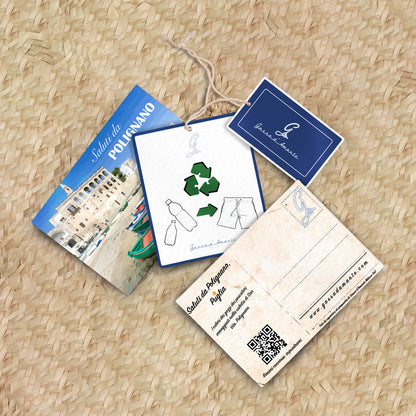 Polignano Men's Boxer Shorts Brown-Blue