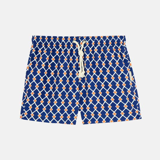 Portofino Men's Boxer Shorts Blue