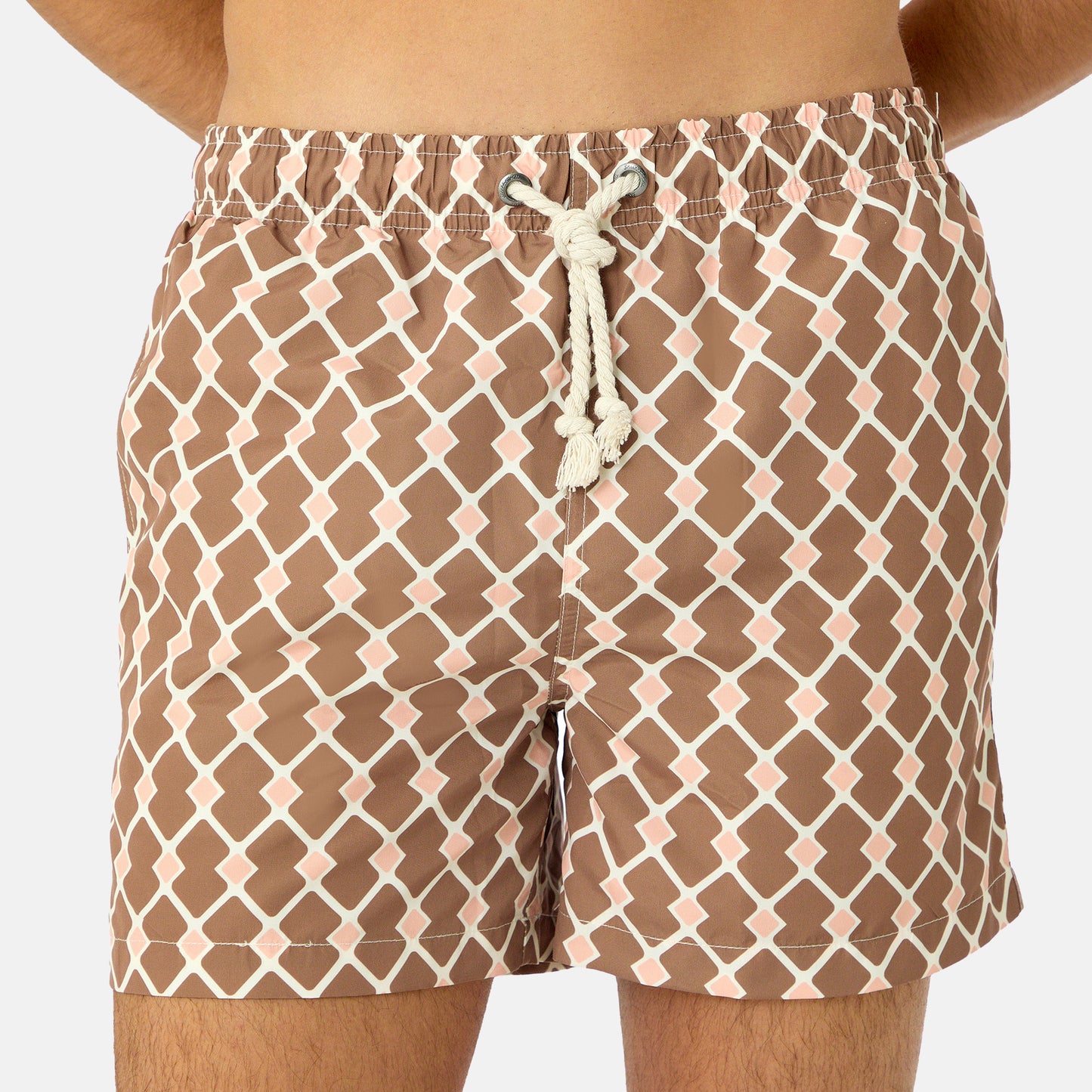 Portofino Men's Brown Boxer Shorts