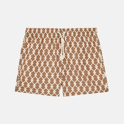 Portofino Men's Brown Boxer Shorts