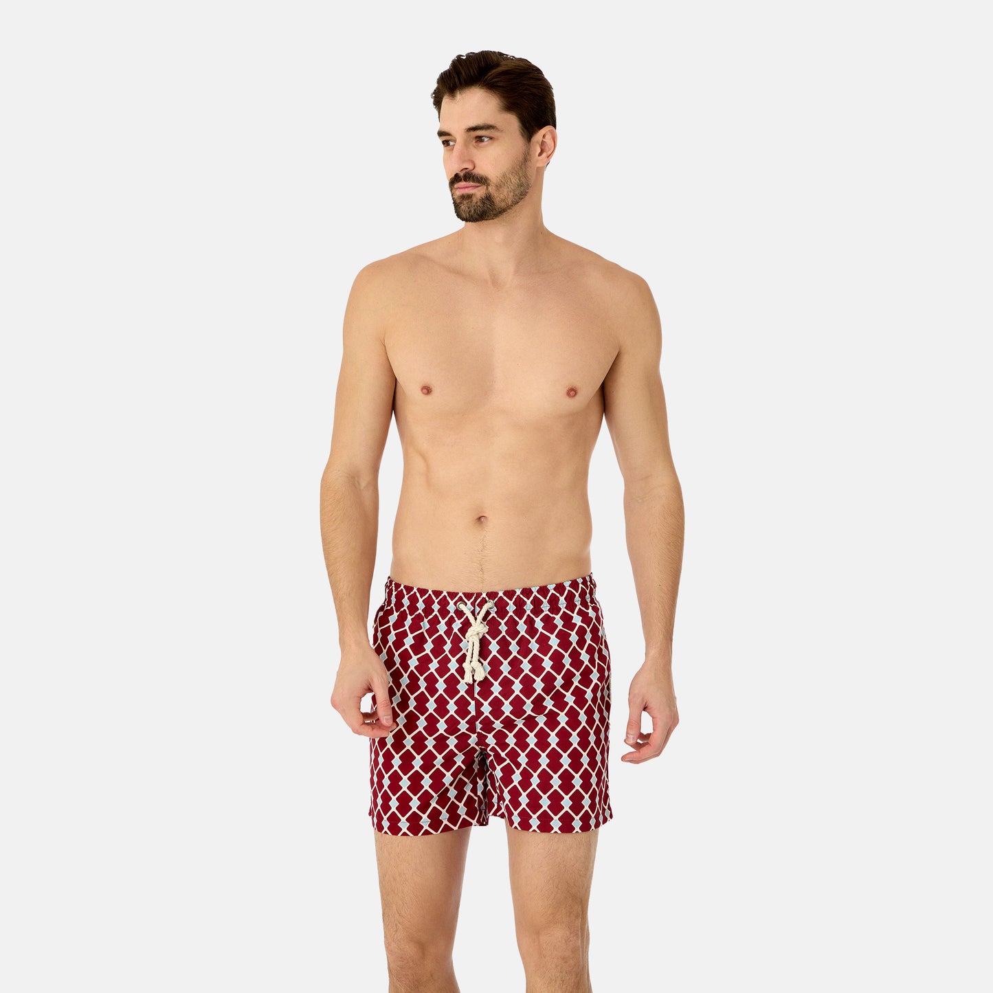 Boxer Uomo Portofino Bordeaux