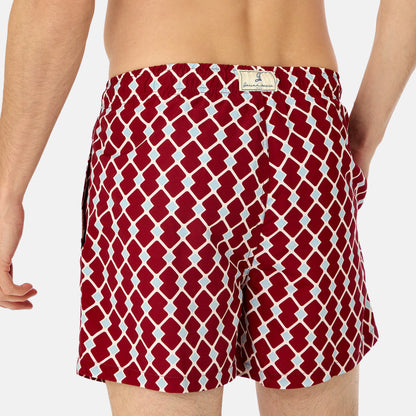 Boxer Uomo Portofino Bordeaux