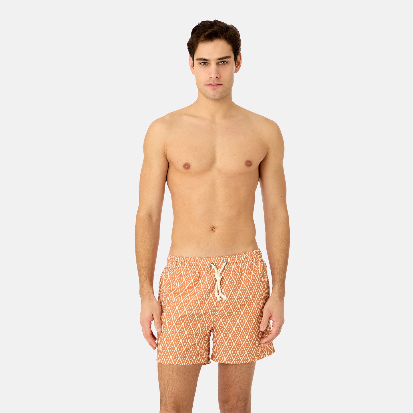 Praiano Men's Orange Boxer Shorts