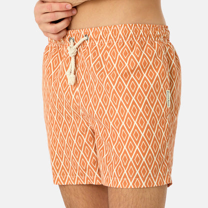 Praiano Men's Orange Boxer Shorts