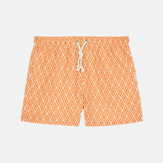 Praiano Men's Orange Boxer Shorts