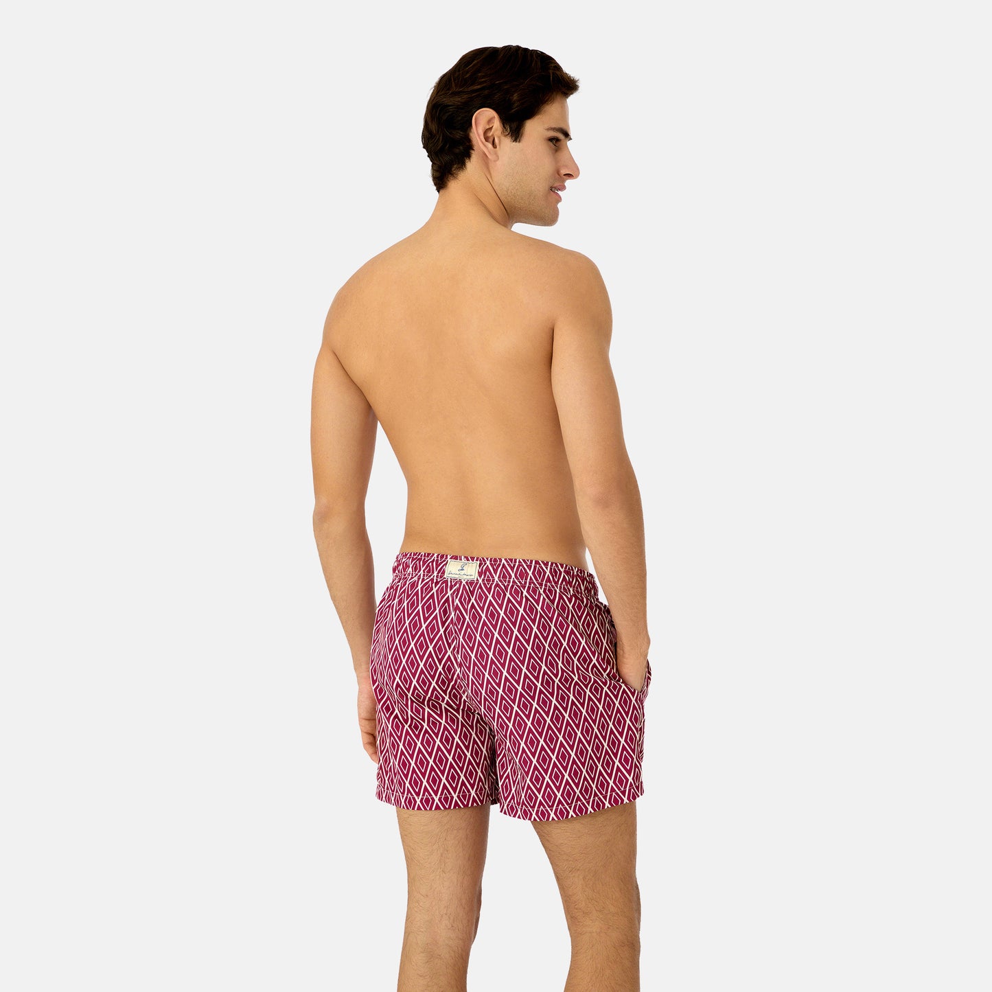 Praiano Men's Purple Boxer Shorts
