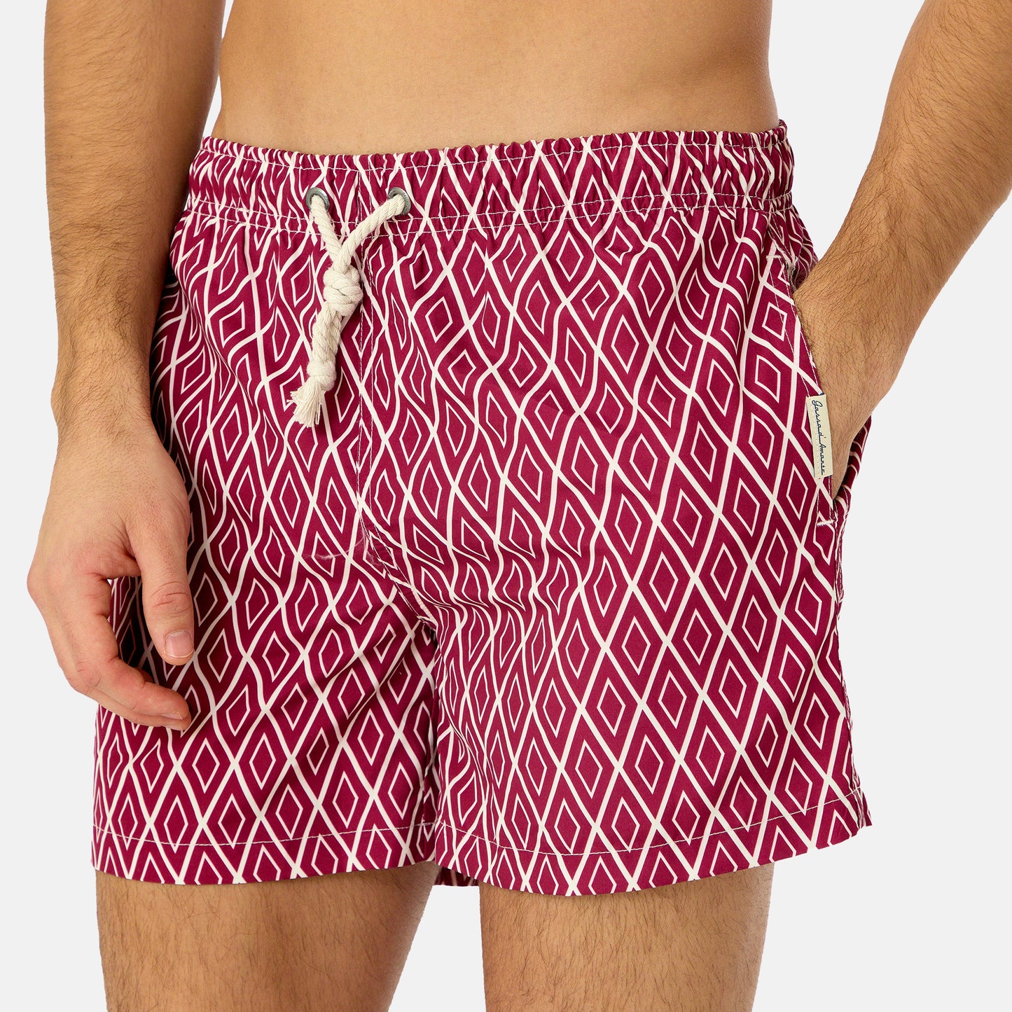 Praiano Men's Purple Boxer Shorts