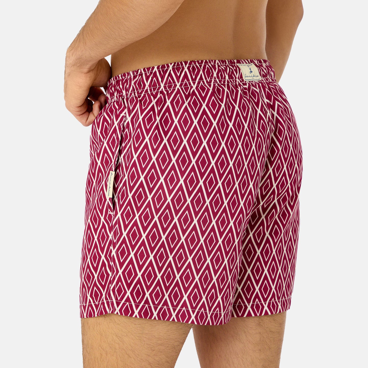 Praiano Men's Purple Boxer Shorts