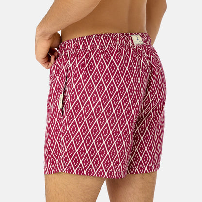 Praiano Men's Purple Boxer Shorts