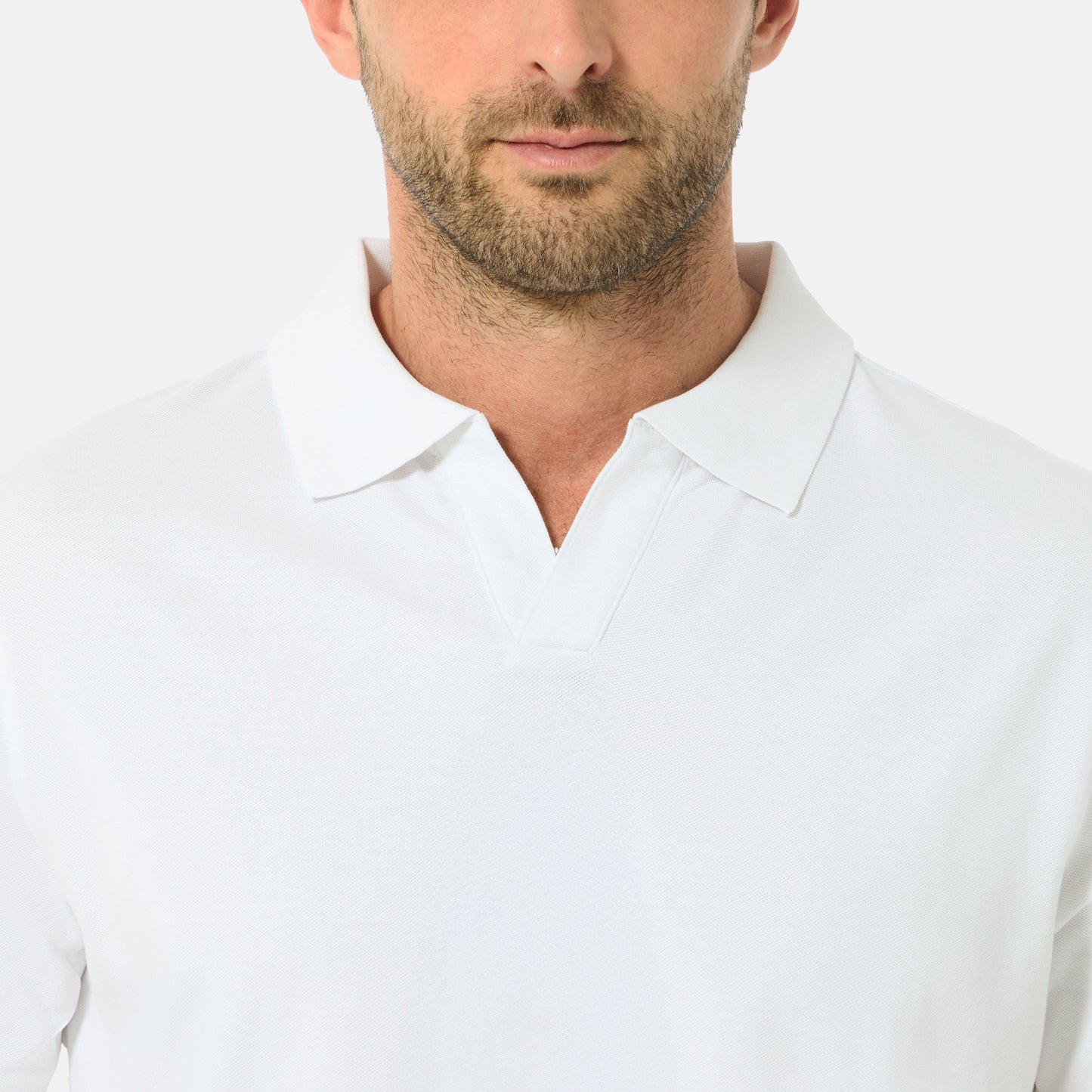 Polo gomme Forte dei Marmi Bianco