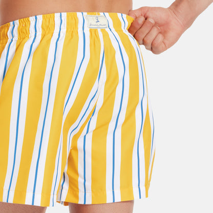 Men's Boxer Shorts Riccione Yellow