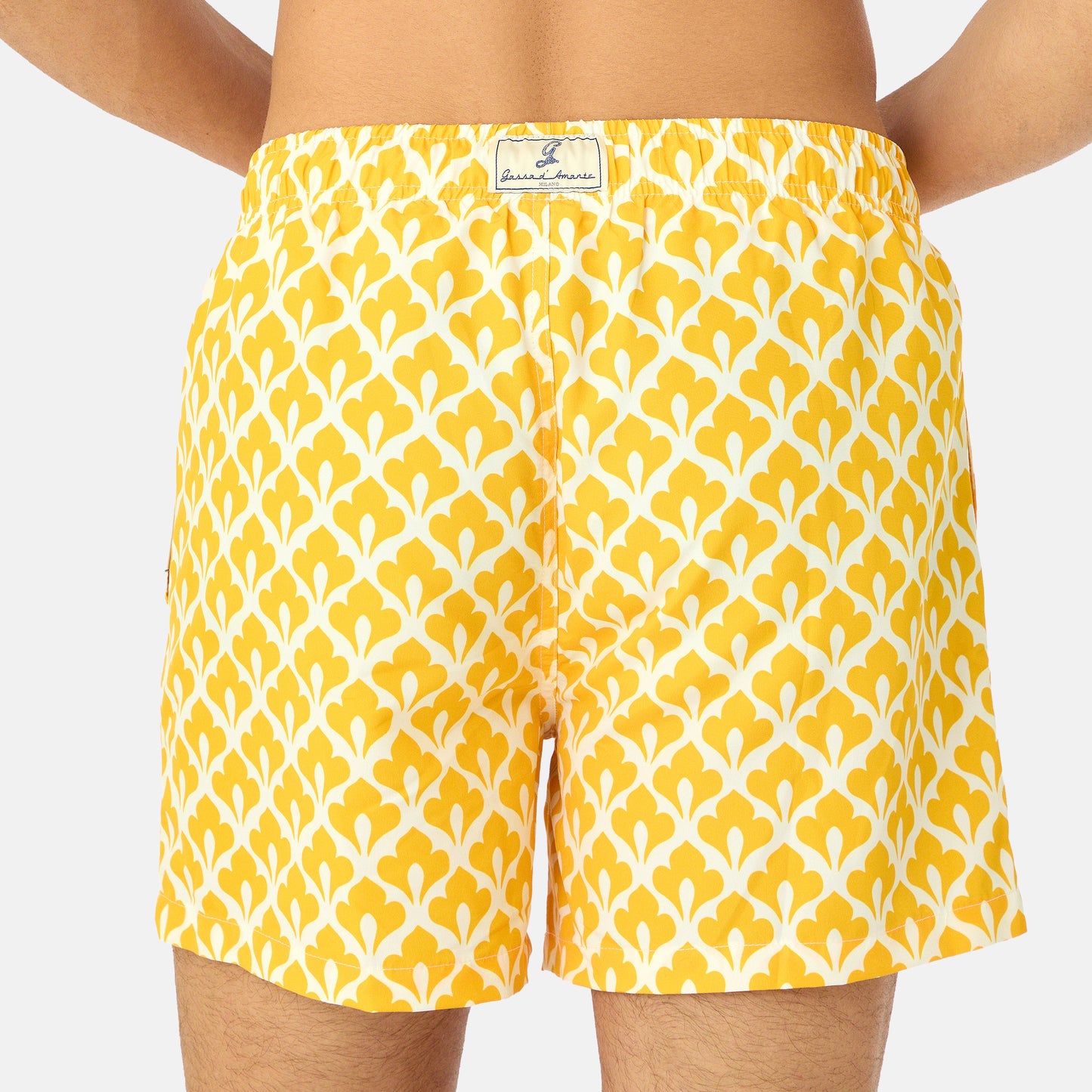 Sanremo Yellow Men's Boxer Shorts