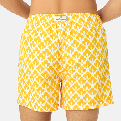 Sanremo Yellow Men's Boxer Shorts