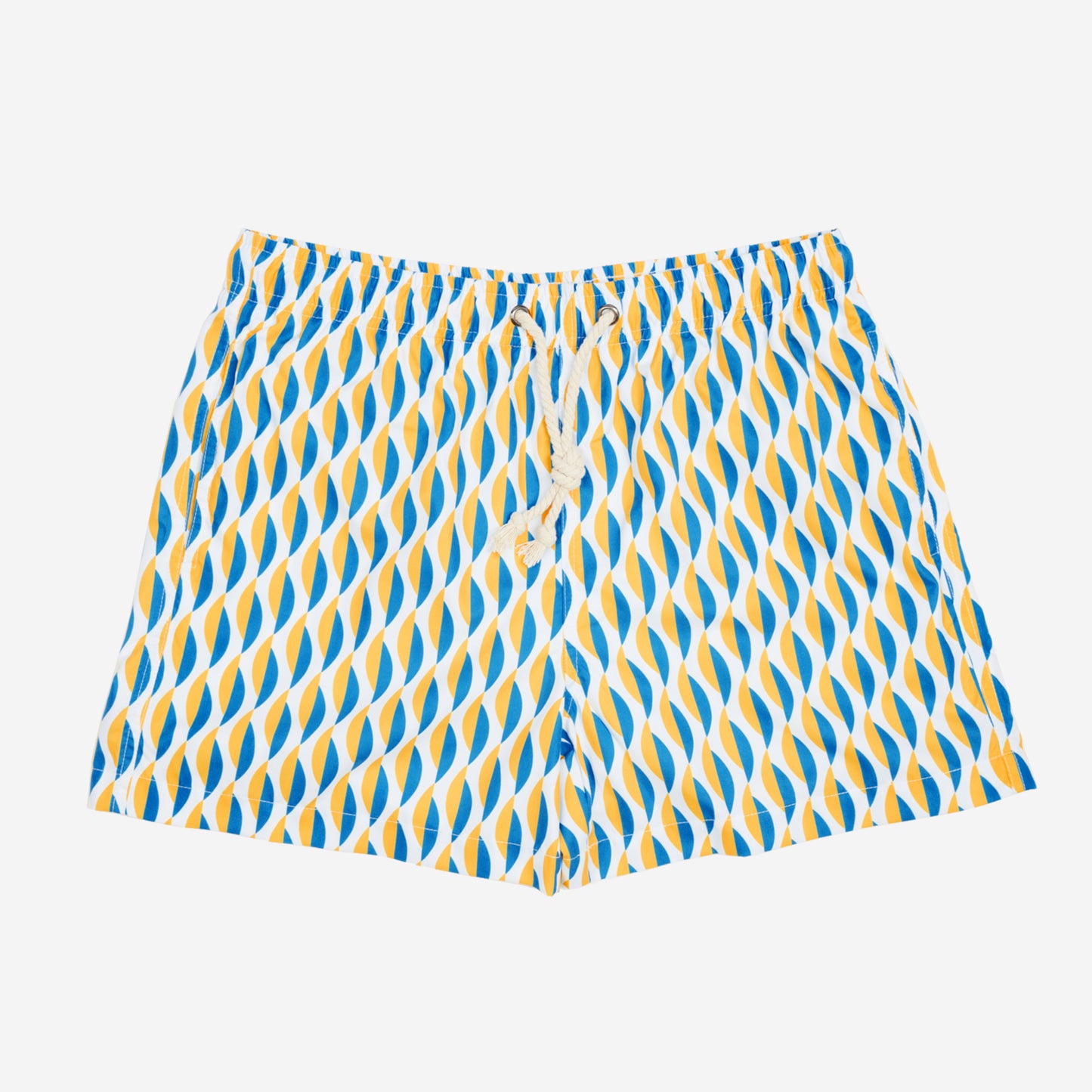 Sustainable Men's Swimsuit - Sestri Levante Yellow