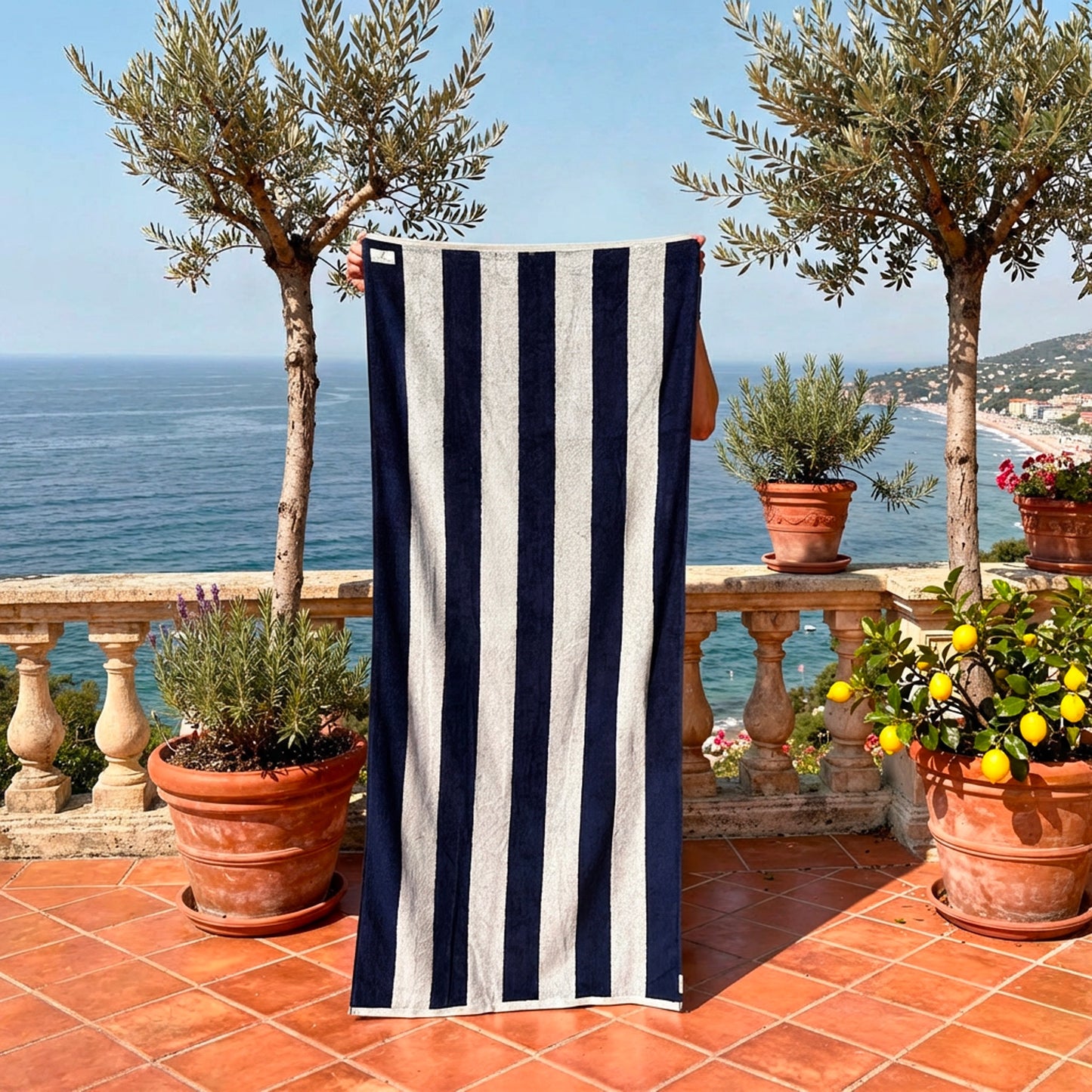 SERVIETTE DE PLAGE VARIGOTTI Blu