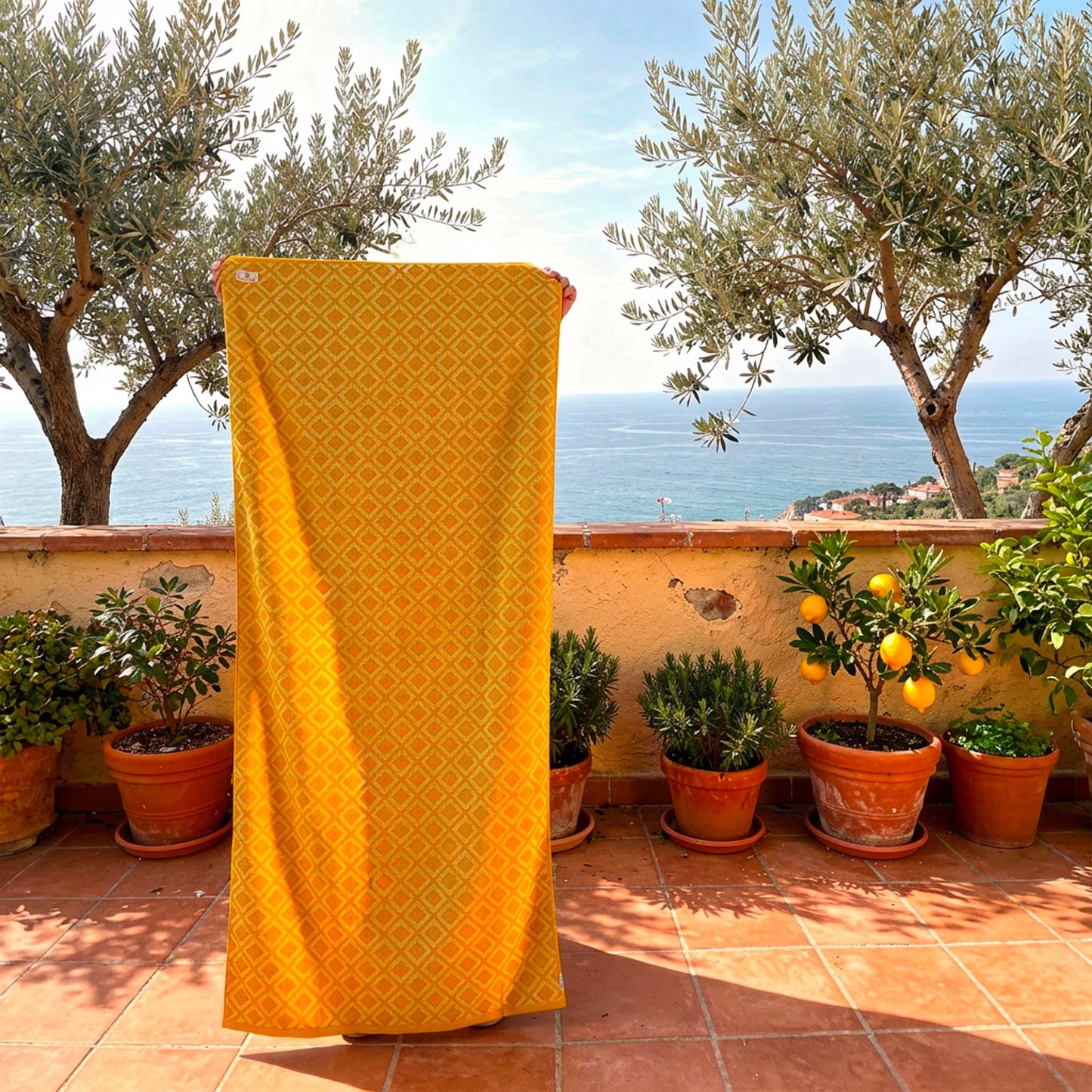 Serviette de Plage Vieste Giallo