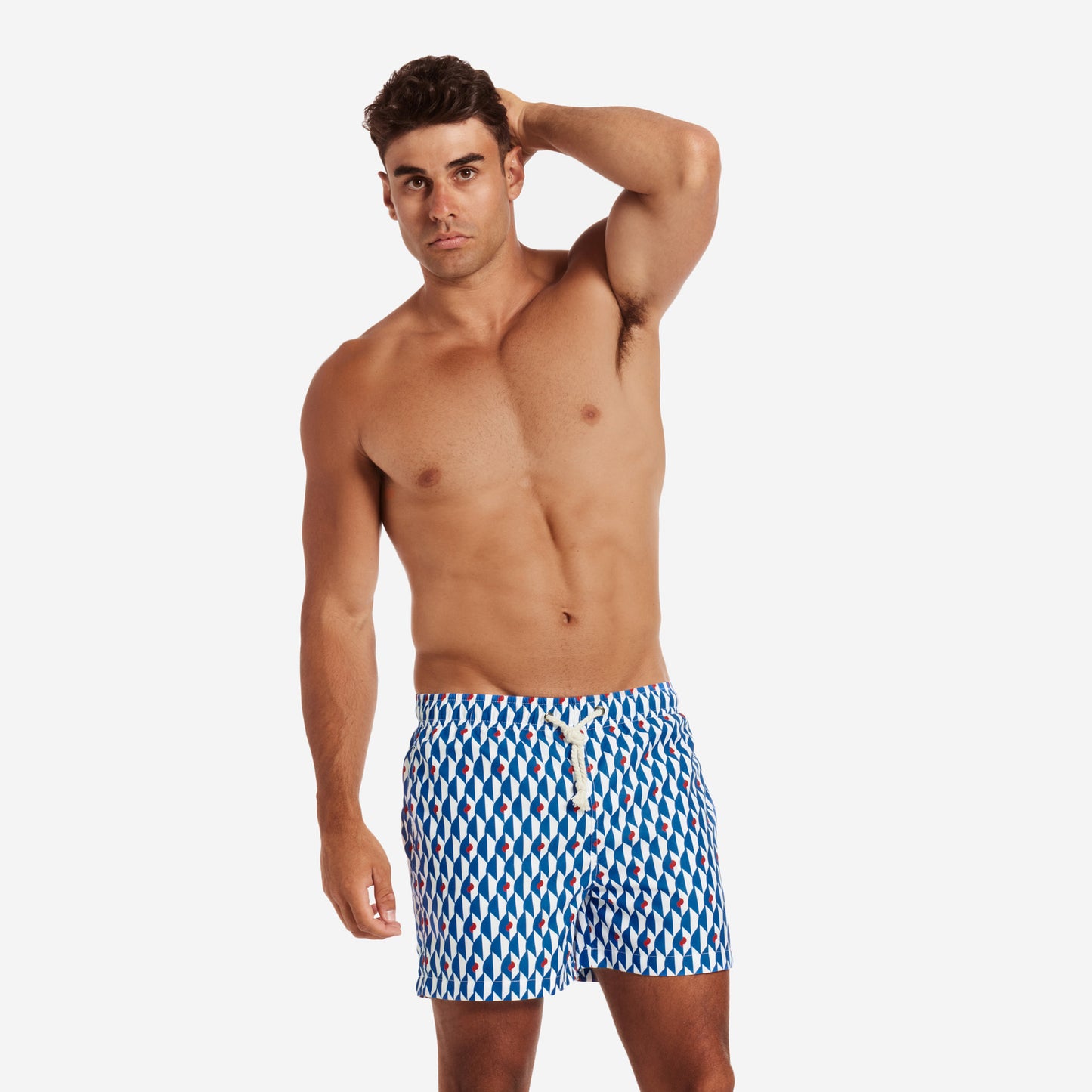 Sustainable Men's Swimsuit - Sorrento Blue