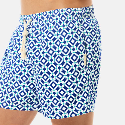 Taormina Men's Boxer Shorts Blue