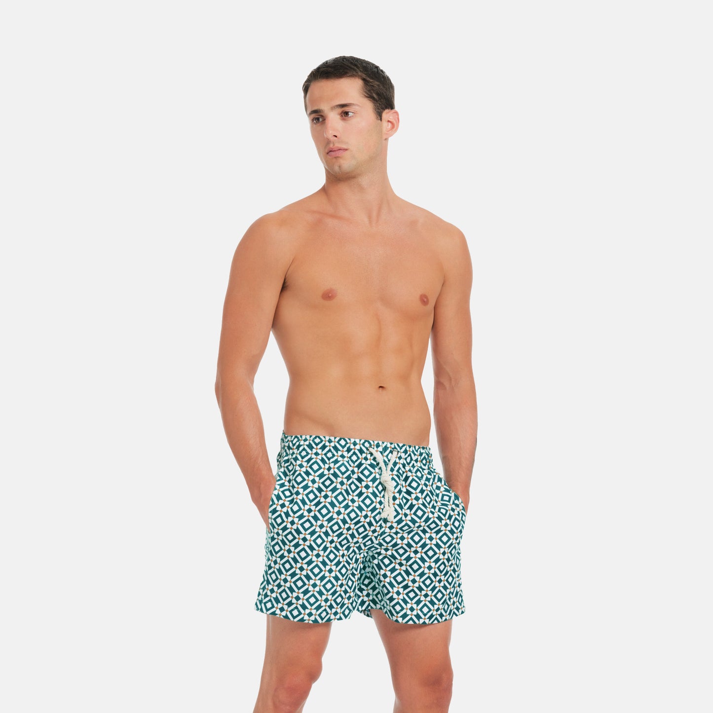 Taormina Green Men's Boxer Shorts