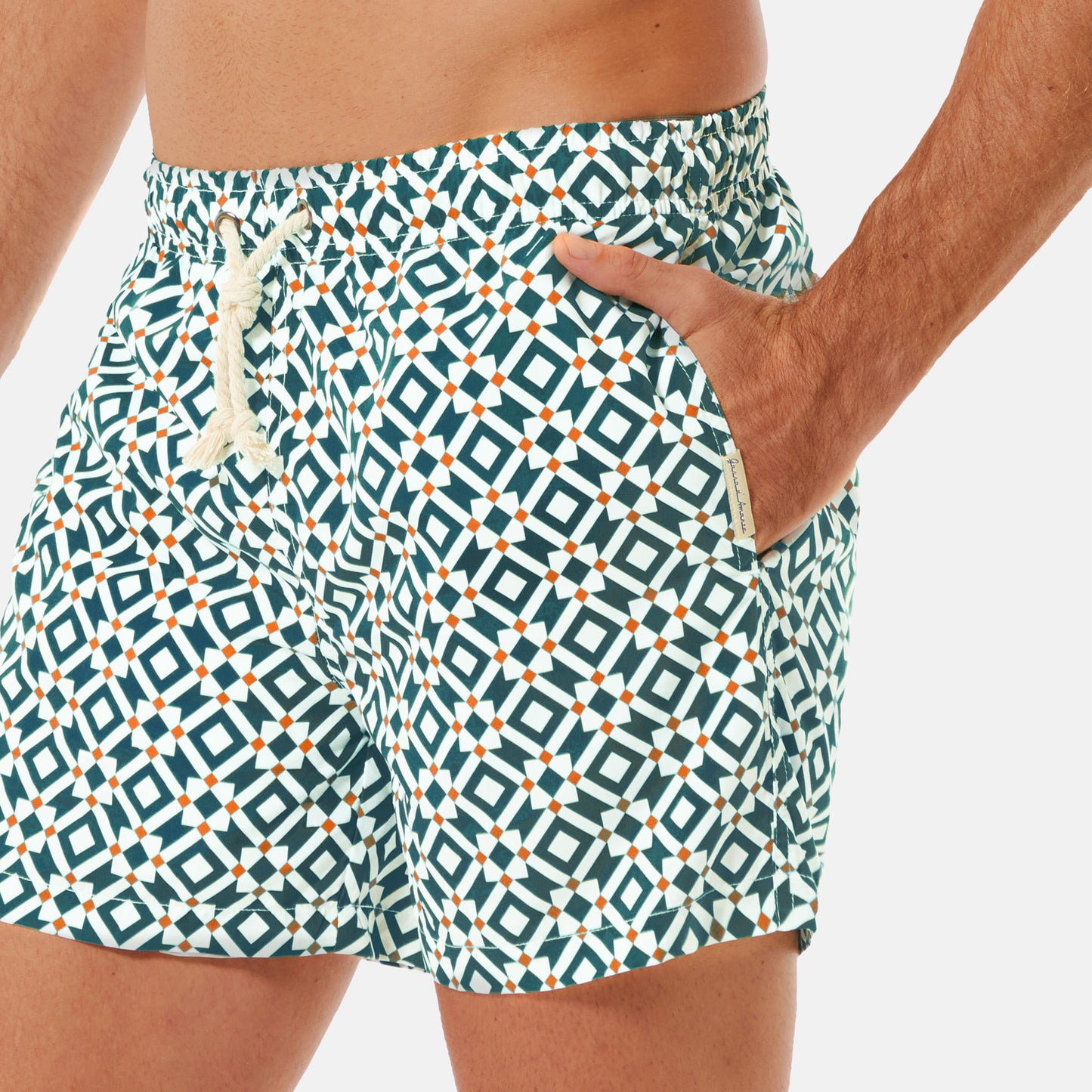 Taormina Green Men's Boxer Shorts