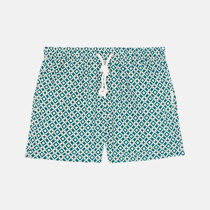 Taormina Green Men's Boxer Shorts