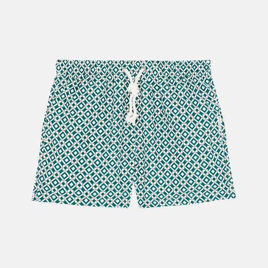 Taormina Green Men's Boxer Shorts