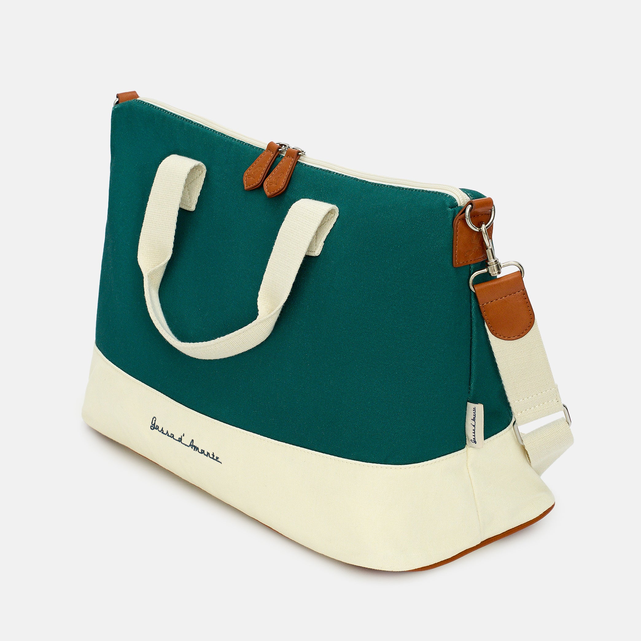 Forte dei Marmi Green Travel Bag – Gassa d'Amante Milano