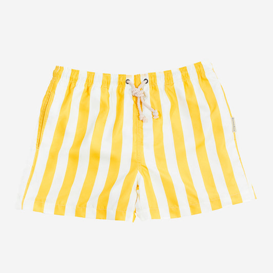 Sustainable Men's Swimsuit - Varigotti Yellow