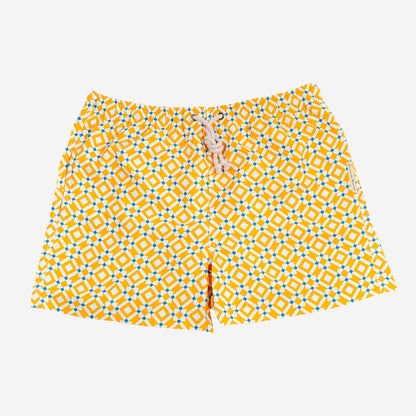 Sustainable Men's Swimsuit - Taormina Yellow