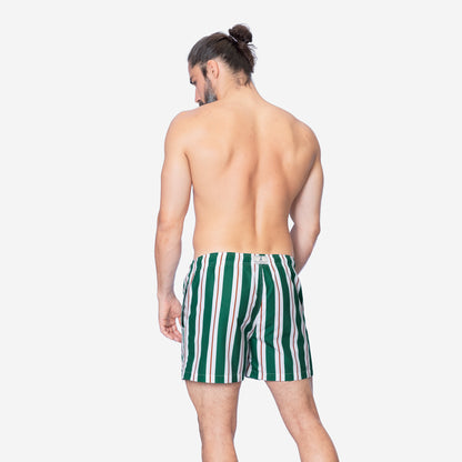 Sustainable Men's Swimsuit - Riccione Green